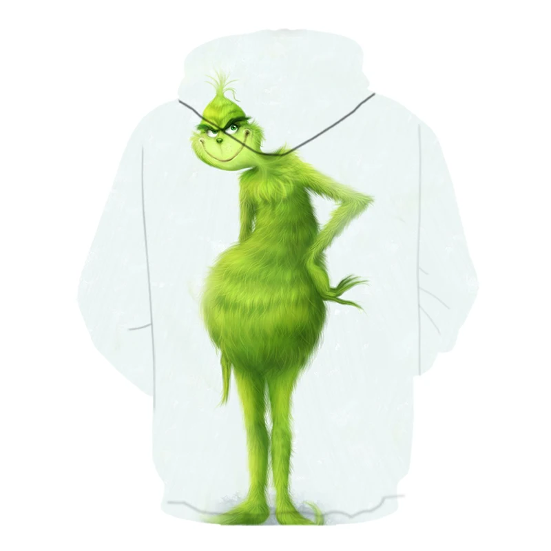 GRINCH/3D Modis Infantil Roupa Menina Moletom; детская одежда; детская толстовка с капюшоном для маленьких девочек и мальчиков; Menino Moleton Bluzy Chlopiece