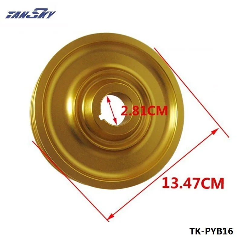 Кривошип шкив двигателя золотистого цвета для HONDA CIVIC 92 00 B16 Z0132 B16A B18C светильник