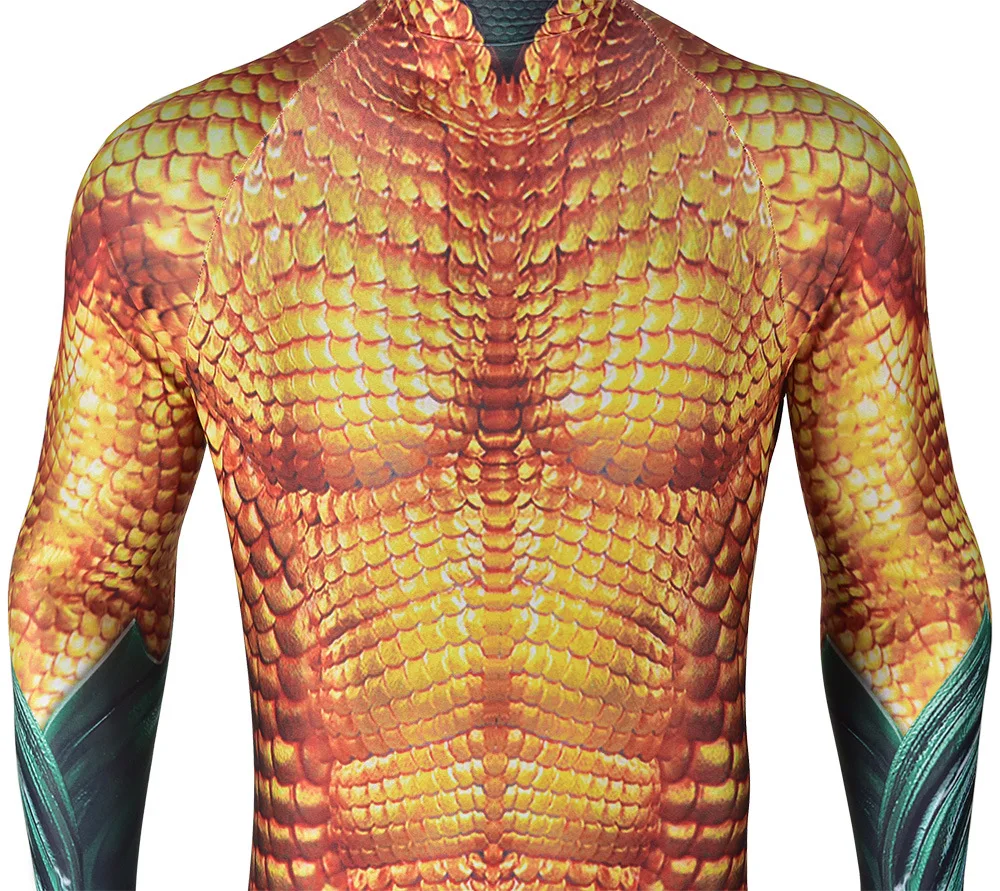 

aquaman costume adult Arthur Curry cosplay Zentai Bodysuit Halloween Costume for kids Carnival Suit
