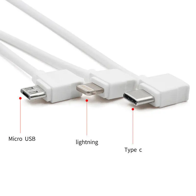 Кабель передачи данных для радиоуправляемого передатчика Lightning Micro Type C 30 см линия