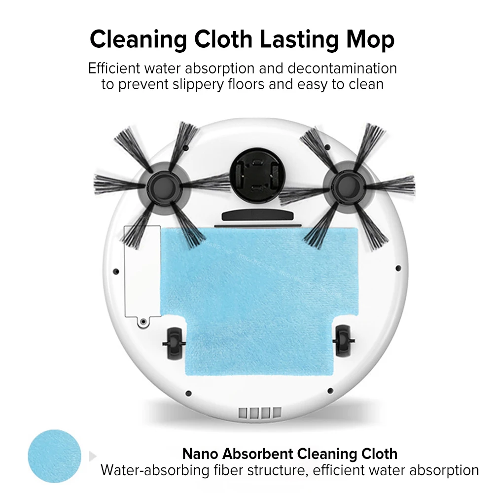 1800Pa умный автоматический робот пылесос Многофункциональный 3-в-1 электрическая