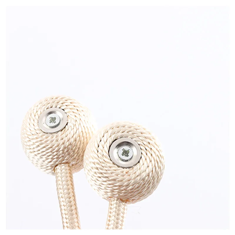 New Magnetic Ball Curtain Tie Rope Accessory Rods Accessoires Backs Holdbacks Buckle Clips Hook Holder Home Decor | Дом и сад