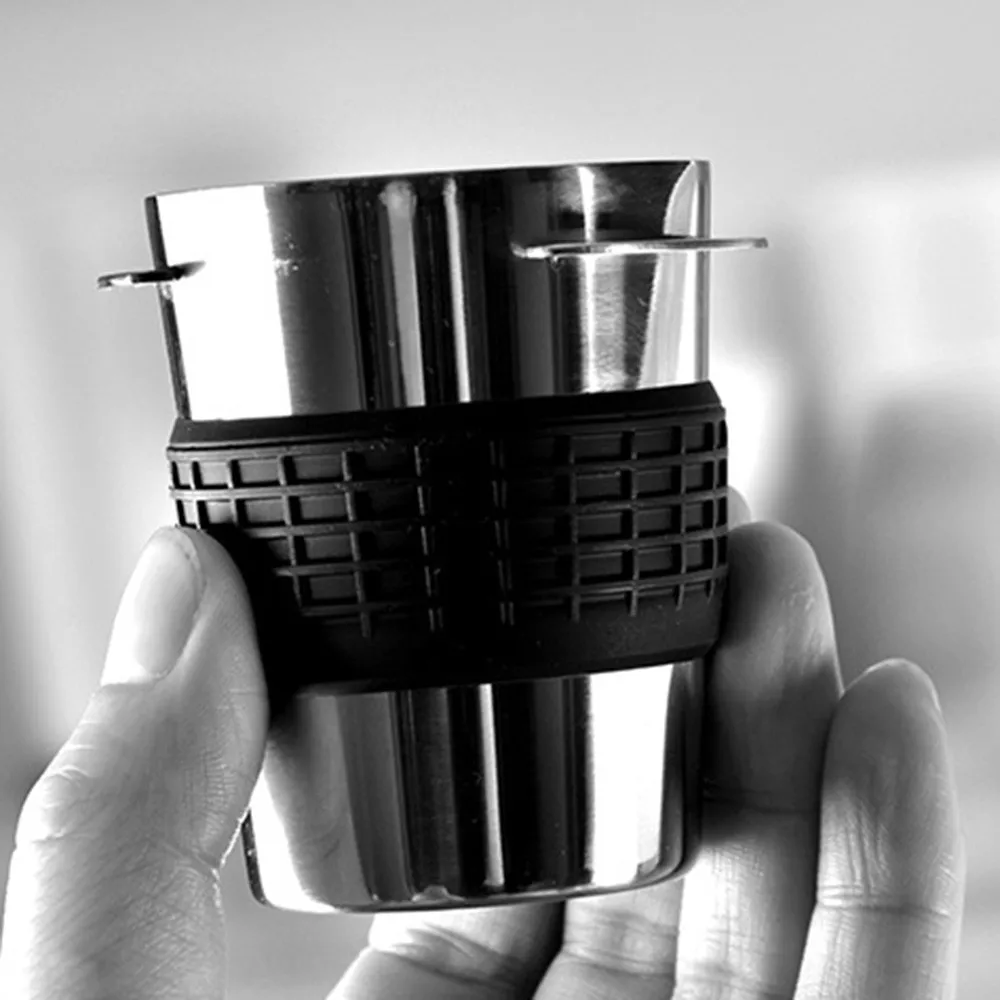Durable And Compact Coffee Dosing Cup Stainless Steel Powder Precision For EK43 Grinder Tea Accessories |