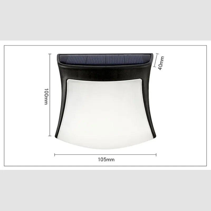 Светодиодный садовый светильник на солнечной батарее теплый холодный цвет