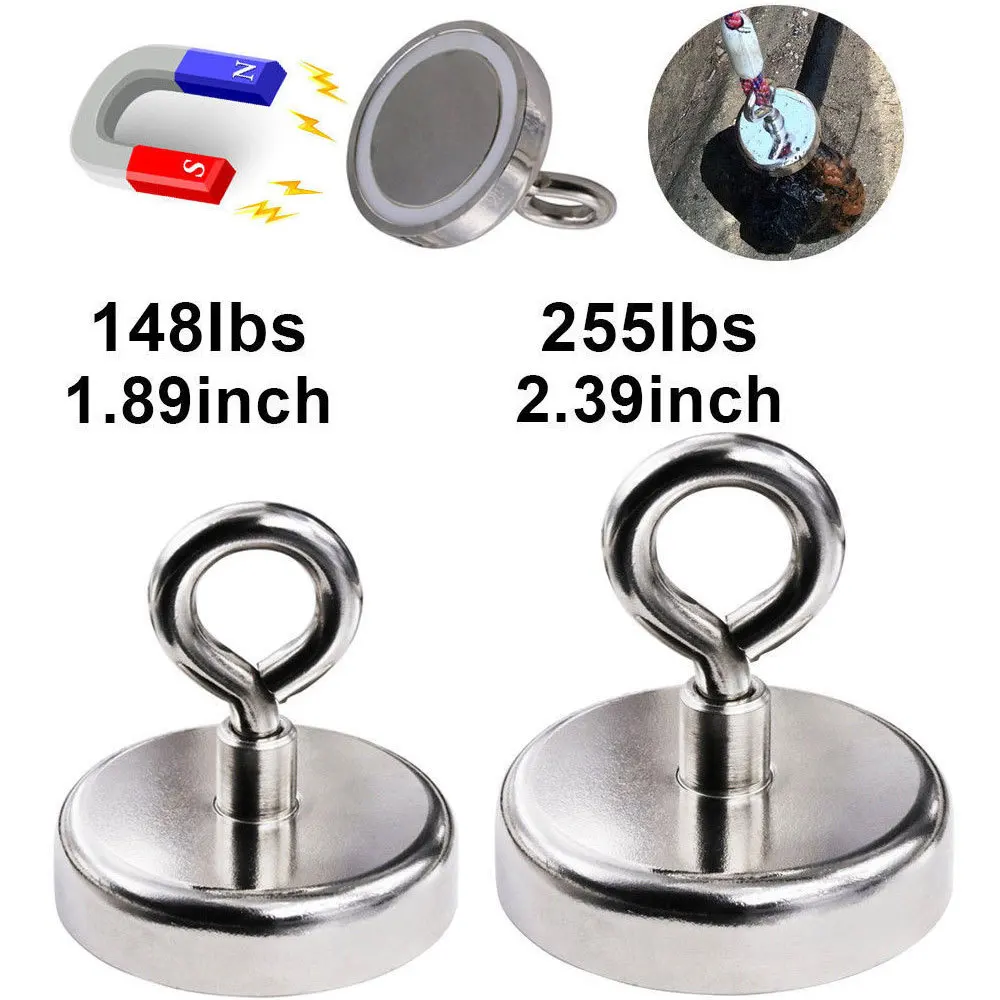 

Magnetic Hooks Super Strong Hook Holder Tool 120kg Suction Home Decor House Supplies