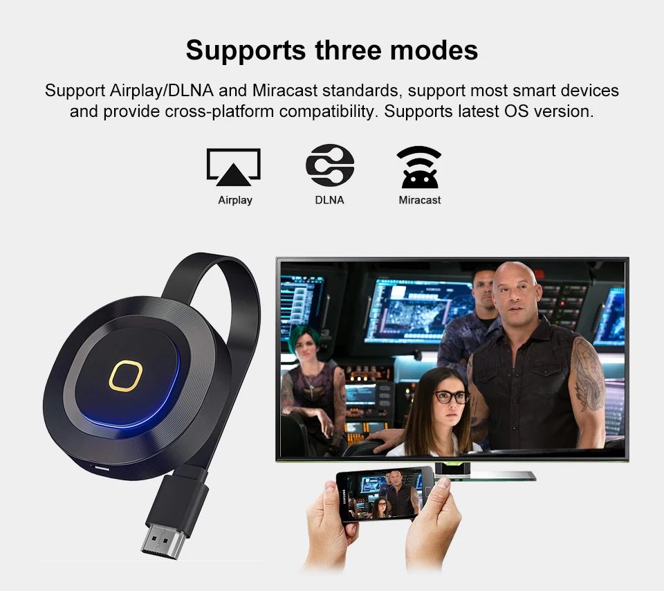 MiraScreen G10 2 4G 5 8G WiFi 4K TV Stick anycast Miracast ios Android Dongle приемник DLNA Airplay 5G Stick|SmartTV-стики и