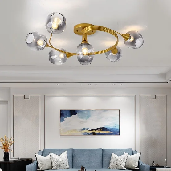 Форменная потолочная лампа домашсветильник современный светильник для гостиной