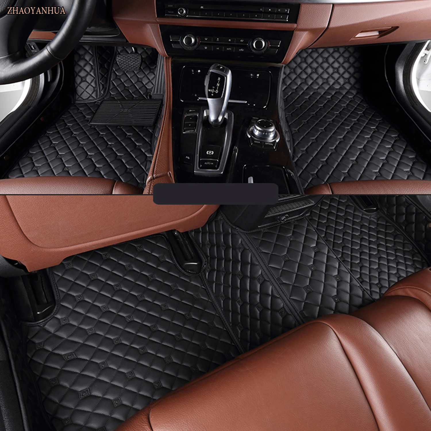 

ZHAOYANHUA car floor mats for BMW 5 series F10 F11 F07 E39 E60 E61 GT 520i 523i 525i 528i car styling high quality carpet rugs