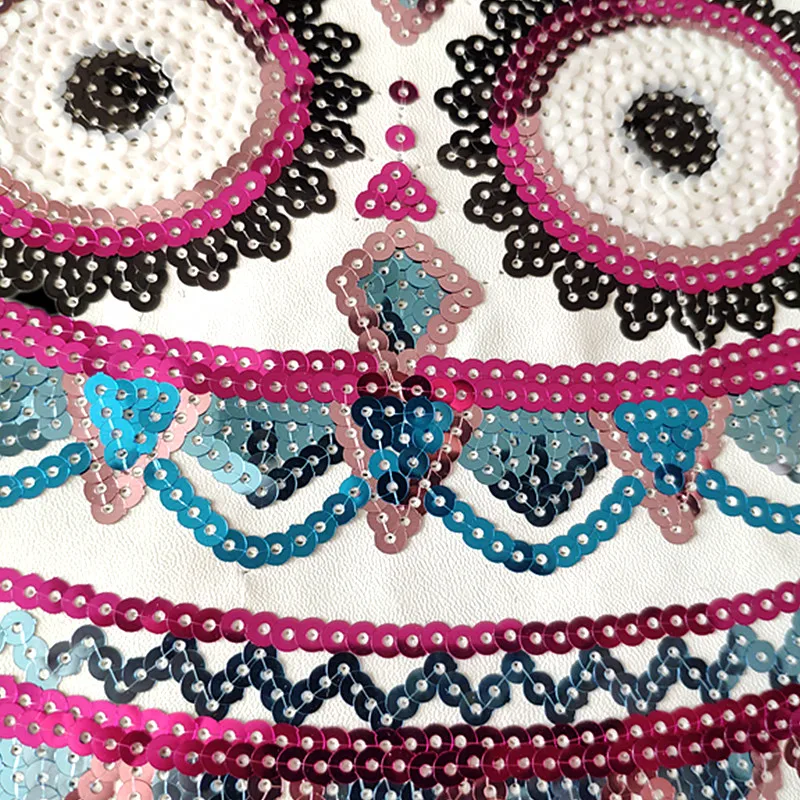 Нашивки для одежды с пайетками совами и птицами 33 см | Дом сад