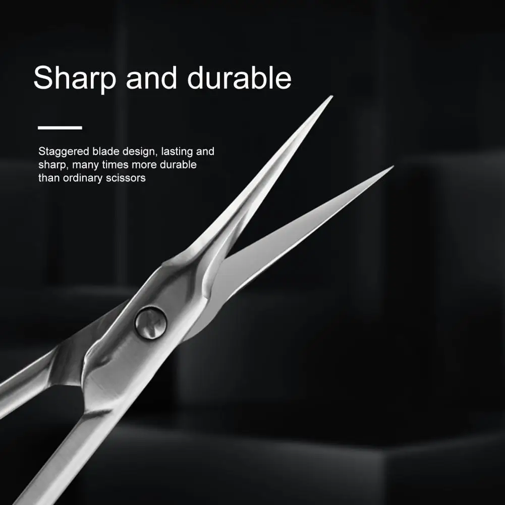 

Cuticle Scissors Wear-Resistant High-Quality Cleaning Dirt Manicure Pointed Scissors Dead Skin Tools