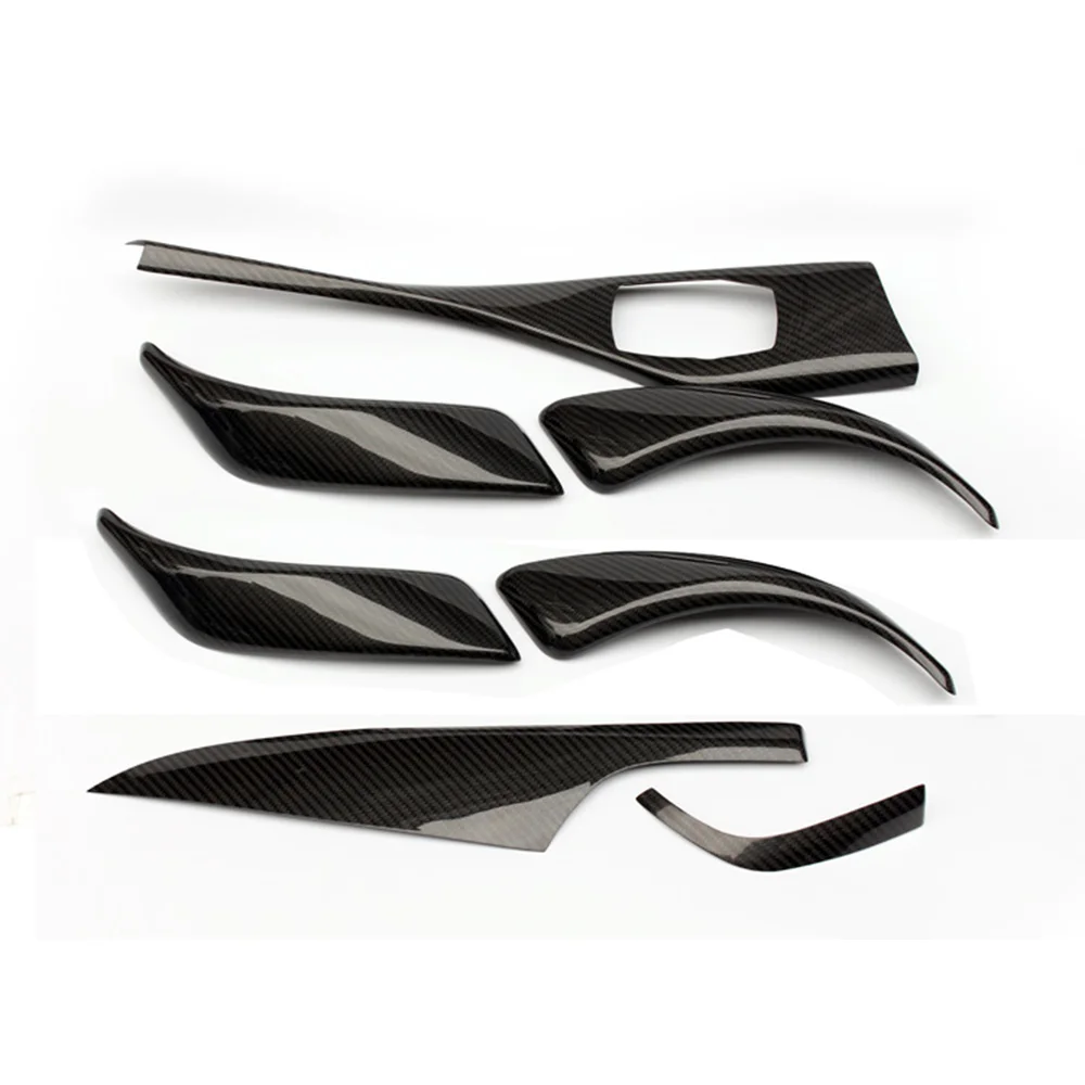 Стильные Внутренние Декоративные формовочные Планки из углеродного волокна для