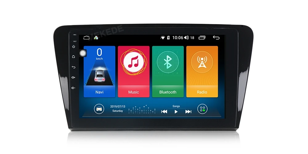 MEKEDE автомобильный DVD мультимедийный плеер для Skoda Octavia A7 III/3 2din Android 9,0 радио авто навигация gps камера заднего вида