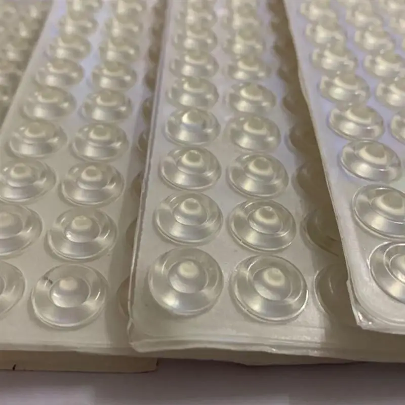 200 шт. дверные ручки бамперы для мебели двери шкафа самоклеющиеся глушители