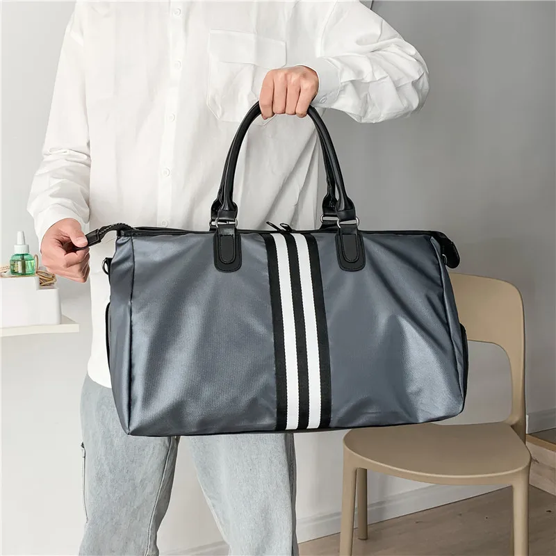 

YILIAN Large capacity travel bag female carry-on duffel bag fashionable and versatile waterproof fitness shoulder bag