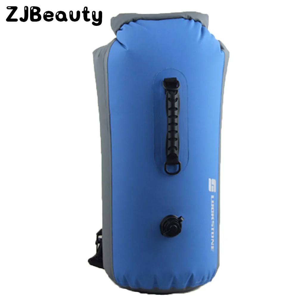 60 л надувная водонепроницаемая сумка для сухого рулона компрессионная и отдыха