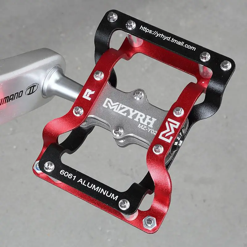 Сверхлегкие велосипедные педали 3 подшипника для горной дороги MTB Педали CNC 9/16