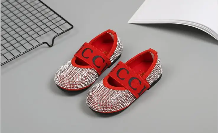 Красный Free shipping Baby girls first walkers autumn princess shoes Baby fashion Children's shoes canvas dance Girls sports shoes - Цвет: Красный