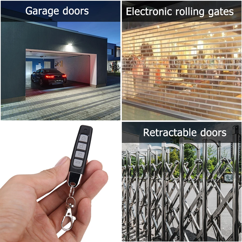 315 MHz Remote Control 4 Buttons Garage Gate Door Opener Duplicator Clone Cloning Code Car Key | Электроника