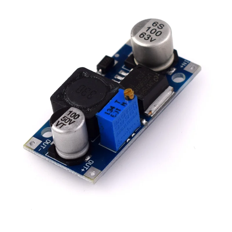 LM2596HVS LM2596 HV LM2596HV DC от 4 5 50 в до 3 35 Регулируемый понижающий преобразователь модуль
