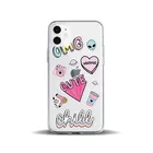 Чехол с надписью Queen Good Vibes для iPhone 11 12 13Pro Max 7 8Plus X XS XR