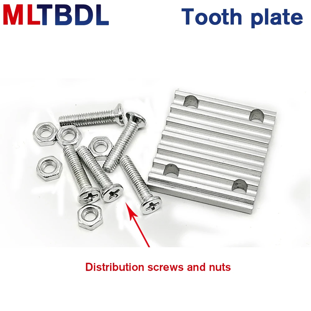 Алюминиевая дуговая Зажимная зубная пластина HTD 2GT/S2M/3M // S3M/5M/8M для открытого