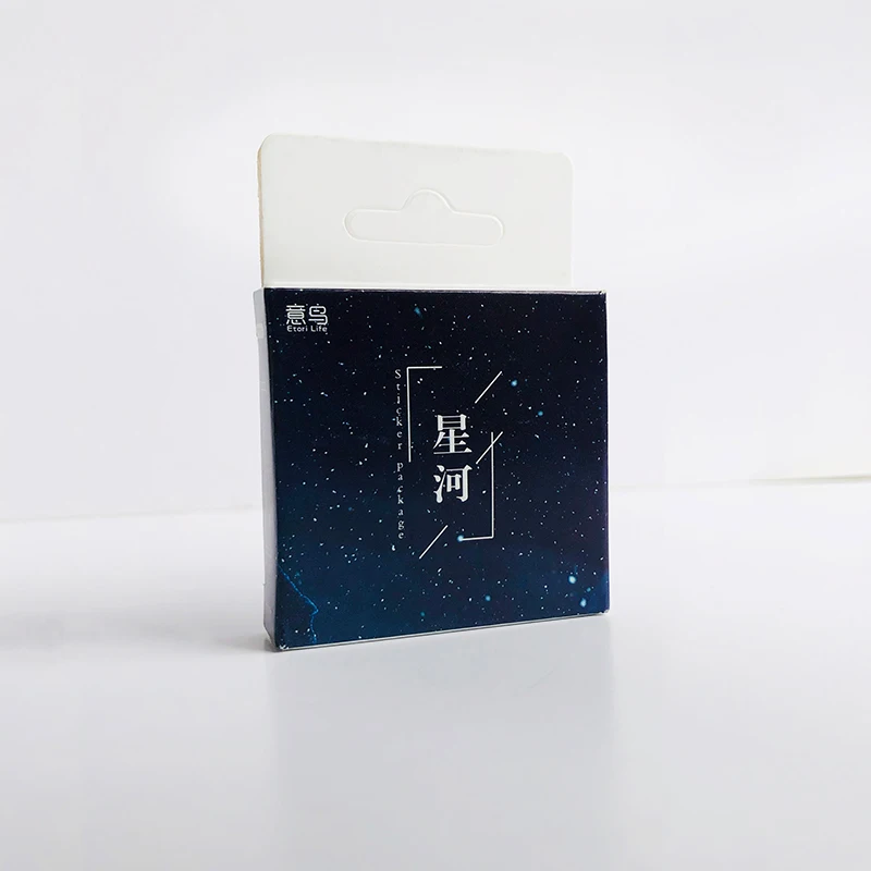 

45 pcs/Pack Gradient Starry Galaxy Sky Decorative Stickers Stick Label