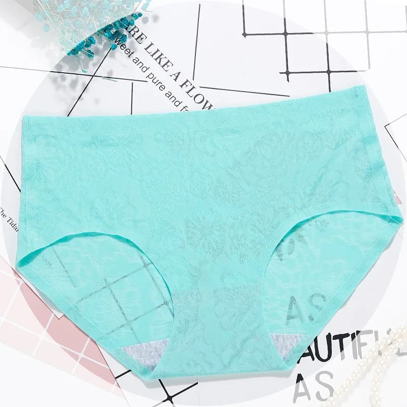 Нижнее белье женское из вискозы тонкие дышащие мягкие ажурные женские трусики