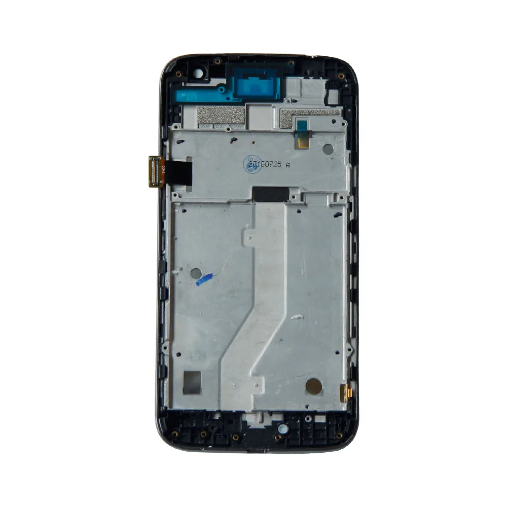 ЖК дисплей с сенсорным экраном и дигитайзером в сборе для Motorola MOTO G4 Play рамкой Moto