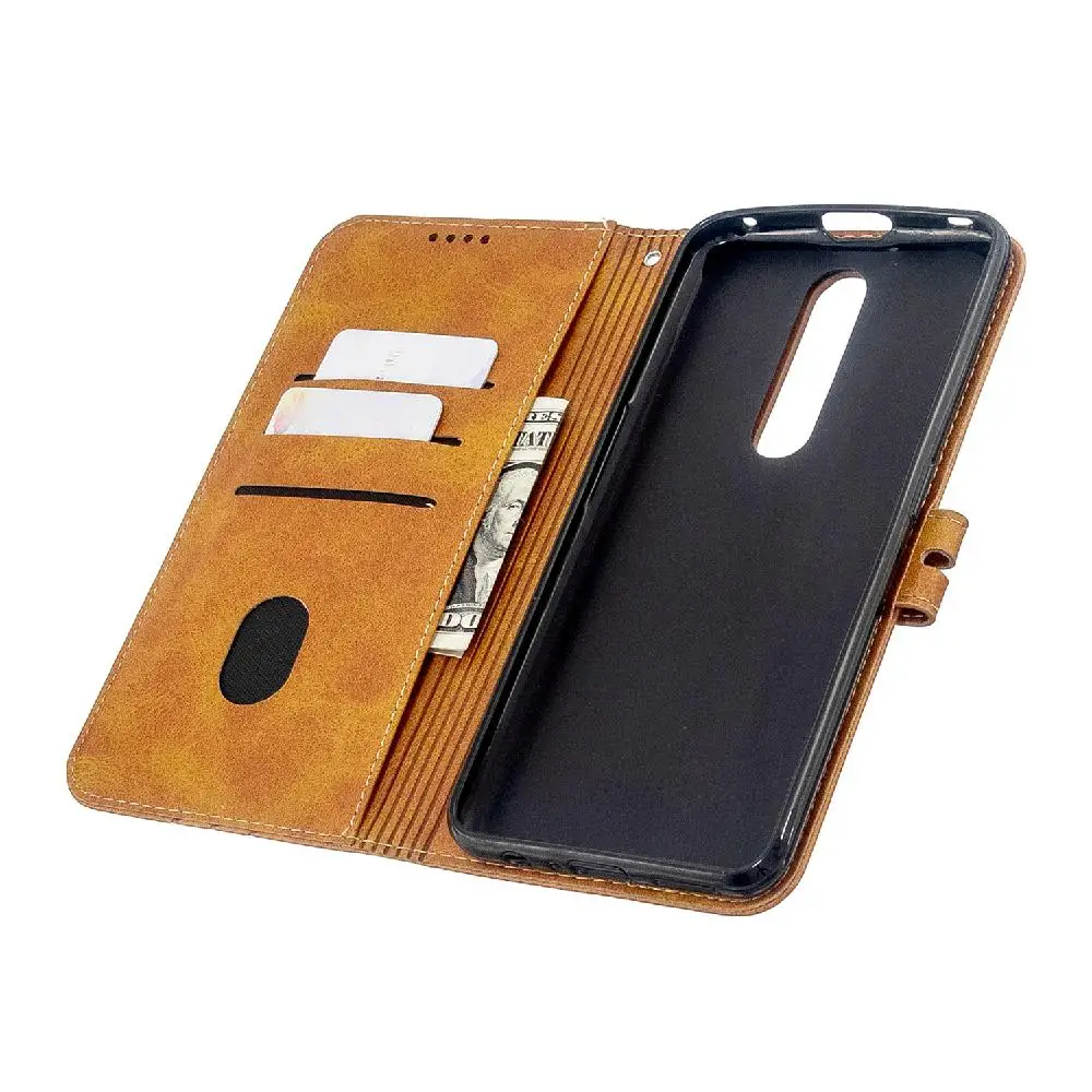 Чехол для OPPO F11 из мягкой кожи с точным вырезом и застежкой пряжкой