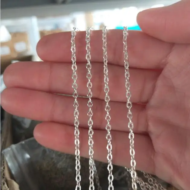 

Ciseng 10m/lot Gold/Rhodium/Bronze Color Long Necklace Chains Brass Bulk For DIY Jewelry Findings Making Materials Accessories