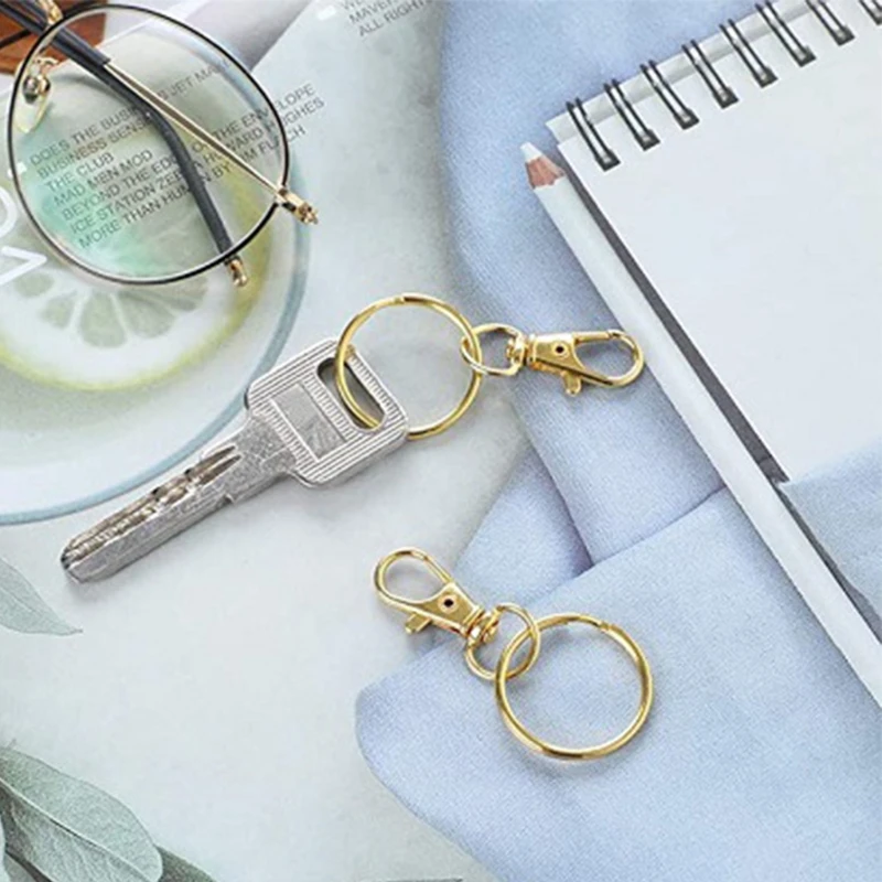 Золотая застежка-карабин 100 шт. стандартная для ворот спусковой крючок из сплава