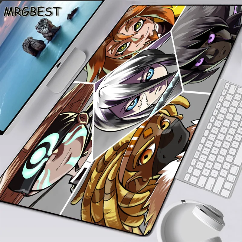 Популярный аниме игровой коврик для мыши MRGBEST с RGB подсветкой большой XXL Csgo