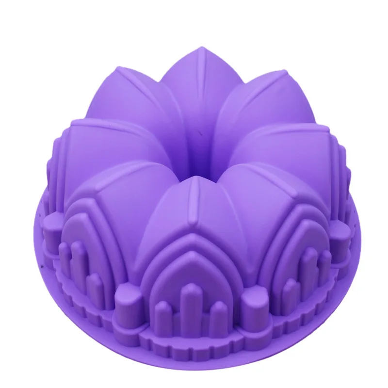 

Baking Pan Large Crown-shaped Silicone Cake Mold Soap Fondant Moulds