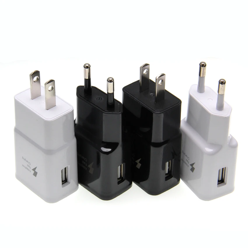 

Быстрое зарядное устройство для Samsung IPhone IPad, один USB, Адаптивная быстрая дорожная настенная зарядка 9 В 200 А и 5 в 2 А, оптовая продажа, шт./лот