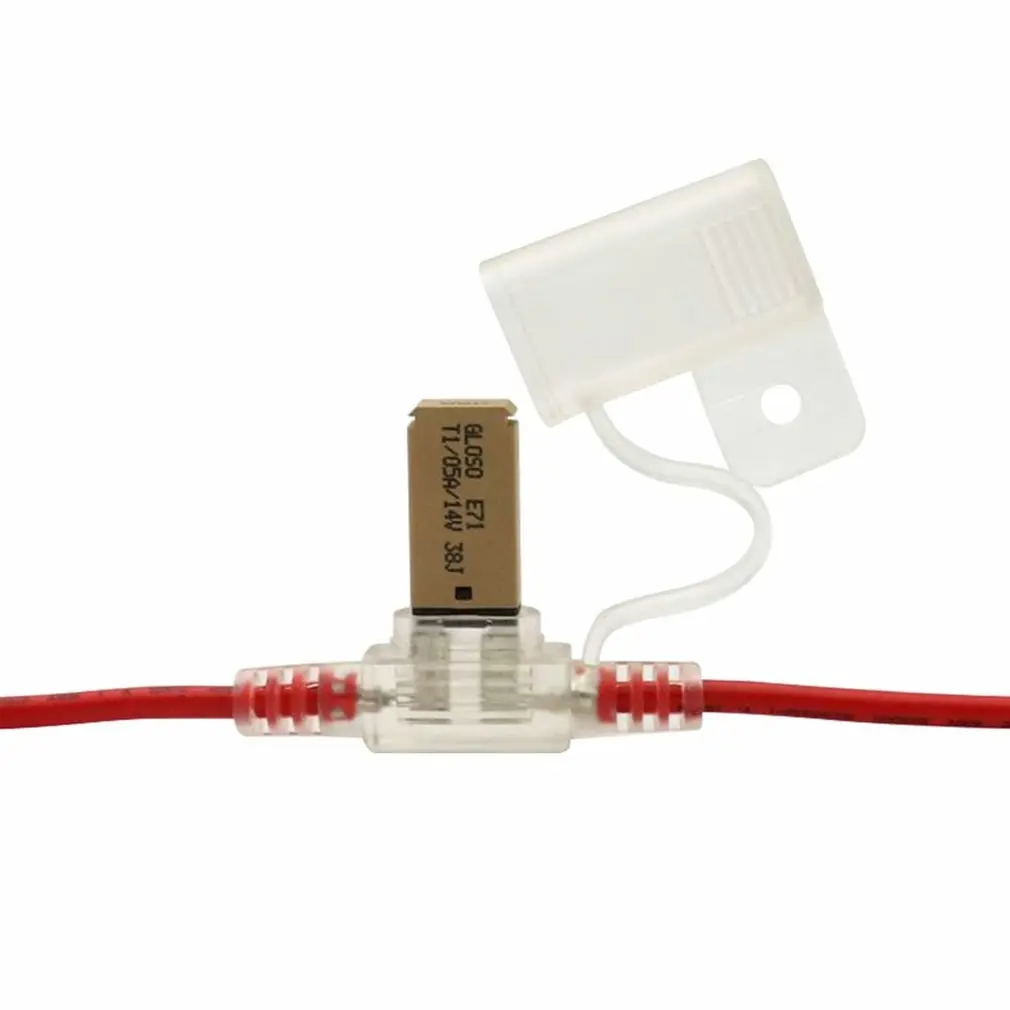 

T1 Automatic In-line Cable Automatic Reset Fuse Splash-proof Copper Wire Protection Automatic In-line Cable