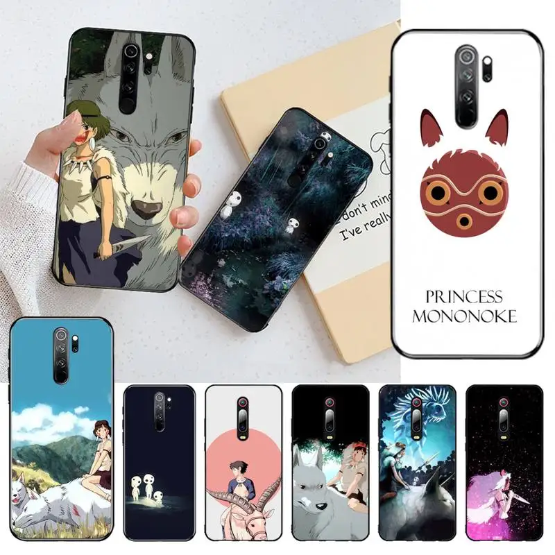 Чехол KPUSAGRT для телефона с японским аниме Принцессой Мононоке чехол Redmi Note 9 8 8T 8A 7 6