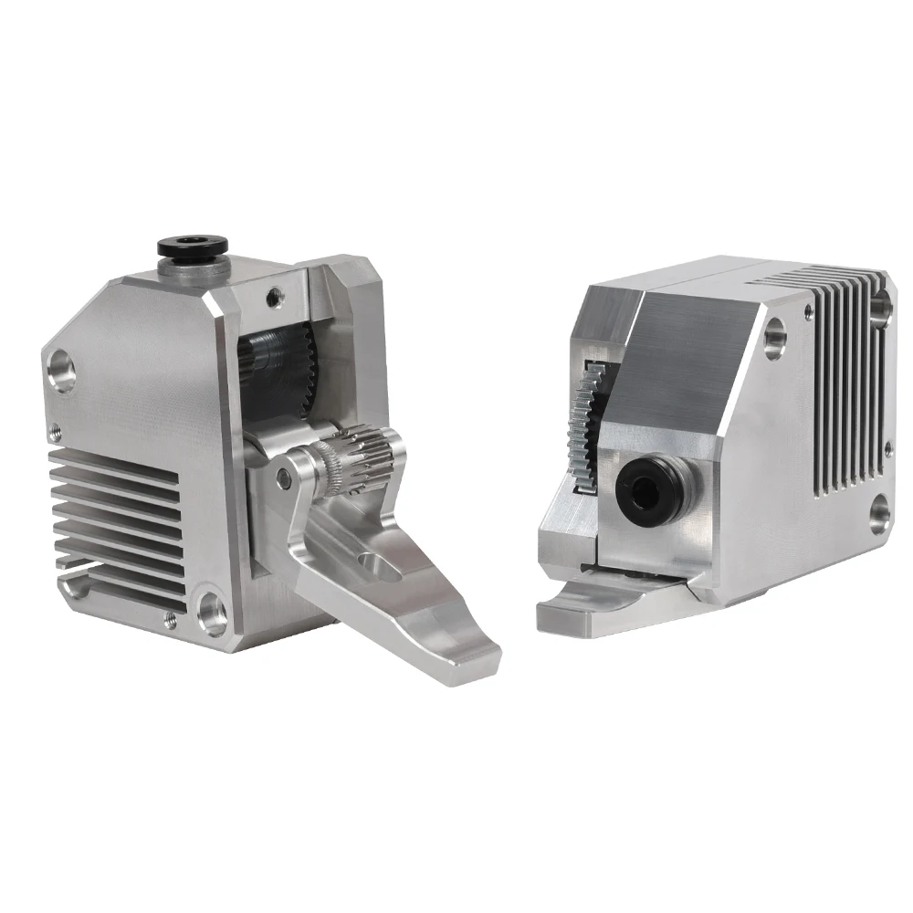 3d printer parts extruder cloned btech dual drive extruder dual gear bowden extruder 1 75mm filament for 3d printer mk8 cr10 free global shipping