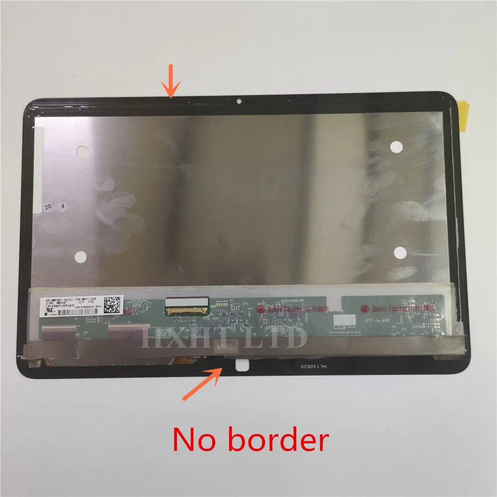 12.5&quot LP125WF1 SP A2 A3 A1 E3 Touch LCD screen For Dell XPS 12 9Q23 9Q33 LED assembly 1920*1080 FHD Fully Tested | Компьютеры и