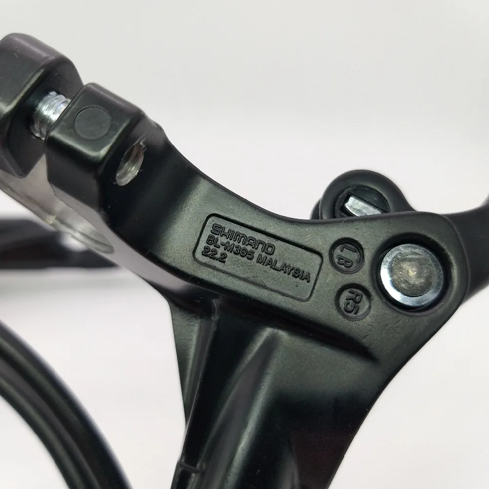 Shimano M395 M396 велосипед MTB Горный BR-BL-M395 гидравлические дисковые велосипедные тормозные набор Штангенциркули левый и правый рычаги