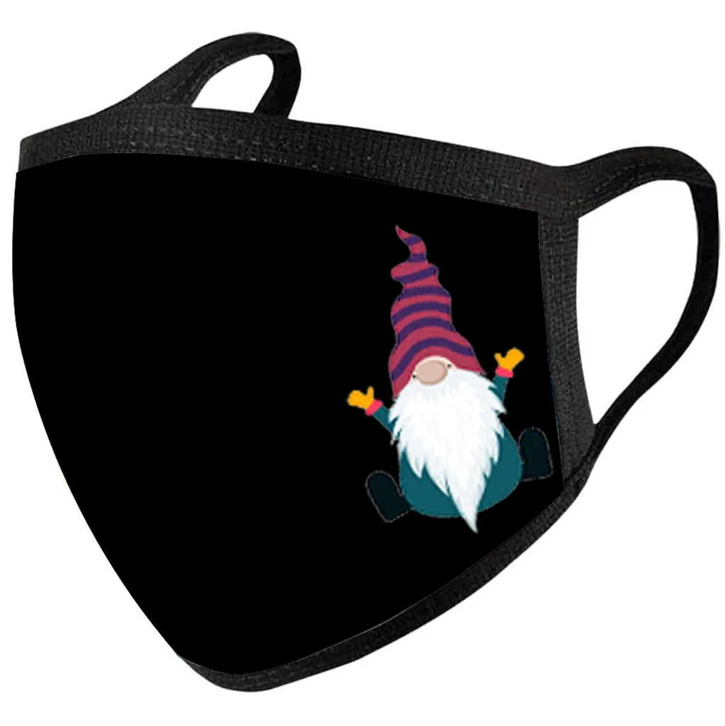 Детские маски черная детская маска воздухопроницаемые печатные клапаны дымка