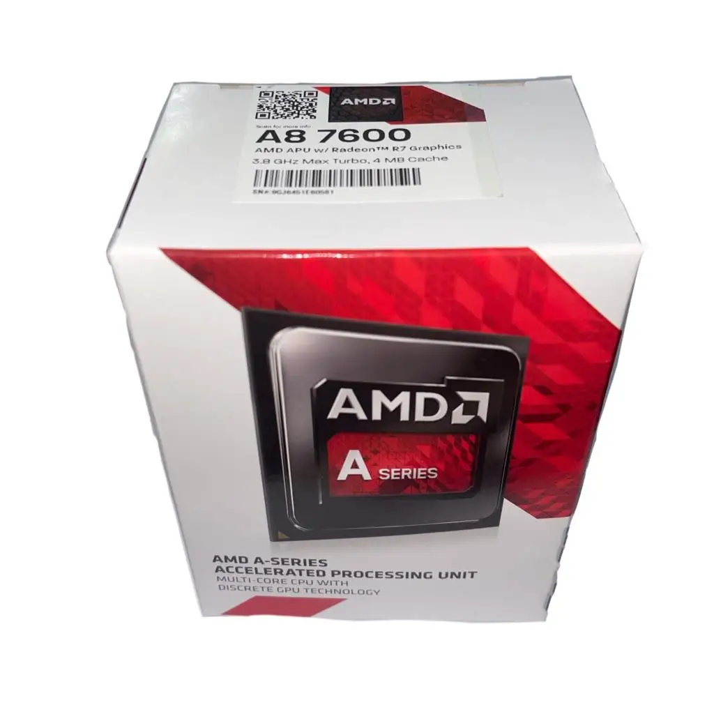 AMD A8-Series A8 7600 3 1 ГГц четырехъядерный AD7600YBI44JA/ AD760BYBI44JA разъем FM2 + микропроцессор в