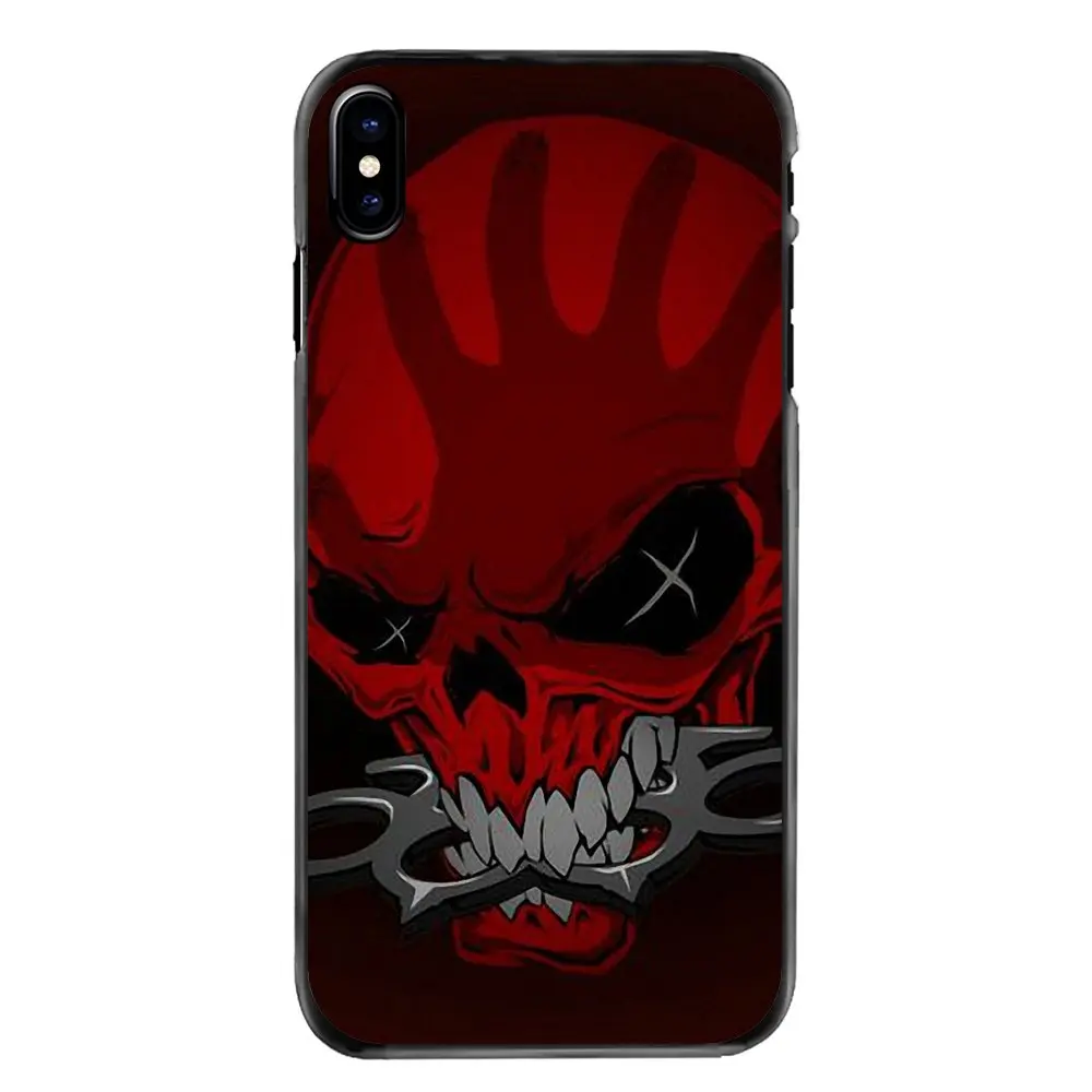 Чехол в стиле группы Five Finger Death Punch постер с изображением черепа жесткий чехол для