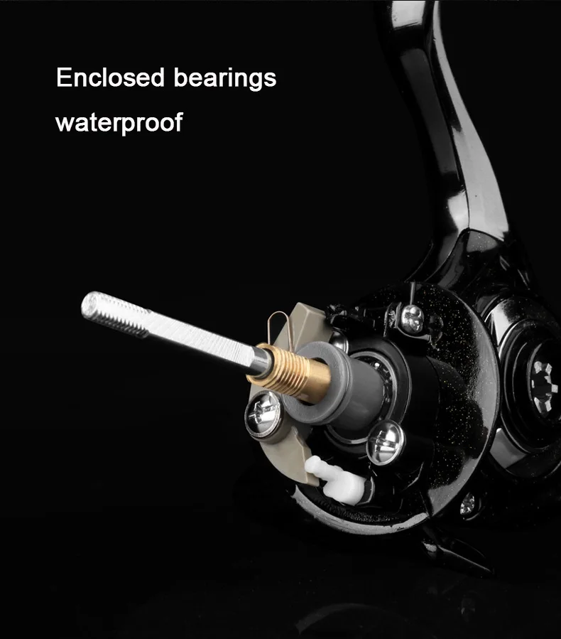 Полностью Металлическая Рыболовная катушка для спиннинга в соленой воде ловли