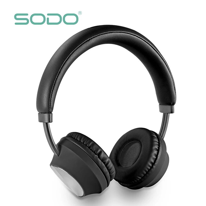 

Беспроводные наушники SODO 1008, Bluetooth-совместимая стереогарнитура 5,0, Проводные Беспроводные наушники-вкладыши с микрофоном, поддержка TF-карты