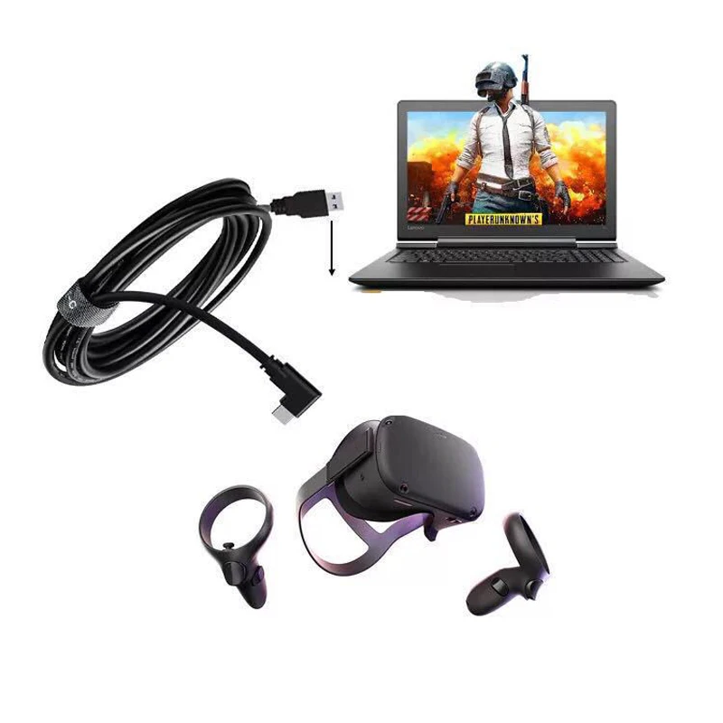 Кабель для Quest2 Oculus Quest 2 USB Type C To 5M аксессуары Смарт 3D VR очки Виртуальная реальность