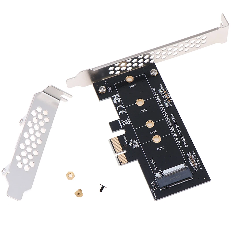 PCIE к M2 адаптер PCI Express 3 0x1 NVME SSD Поддержка 2230 2242 2260 компьютерные офисные