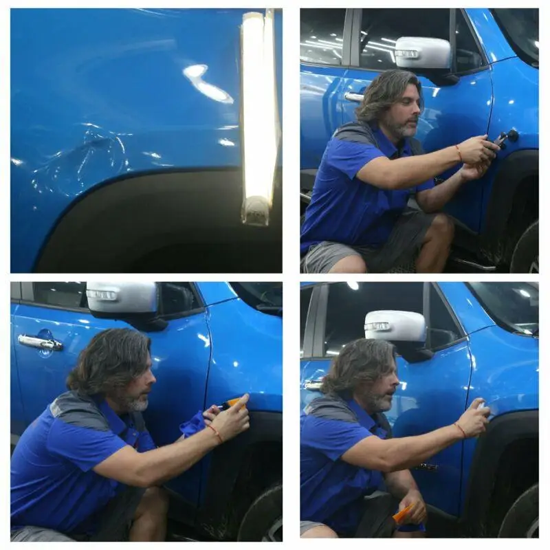 

Super PDR Removing Dents Car Repair Dent Puller Paintless Tool Set Car Body Work Repair for 1-9cm Dent Removing Dents Repair