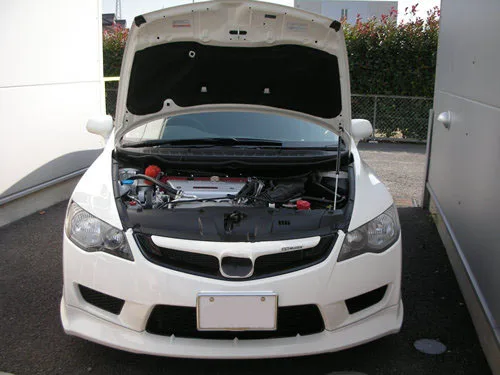 Damper for 2007-2010 Honda Civic Type-R sedan FD2 Front Bonnet Hood Modify Gas Struts Lift Support Shock Accessories Absorber