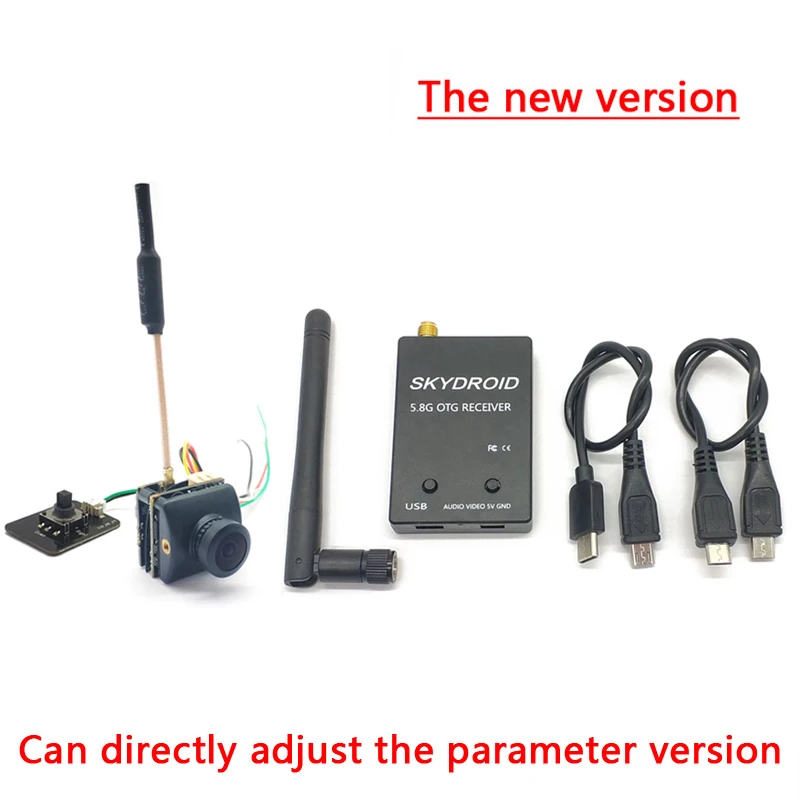 5 8G 150CH Мини FPV приемник UVC видео Downlink OTG для Android мобильный телефон и Cmos 1200TVL 1/3 &quot2 1