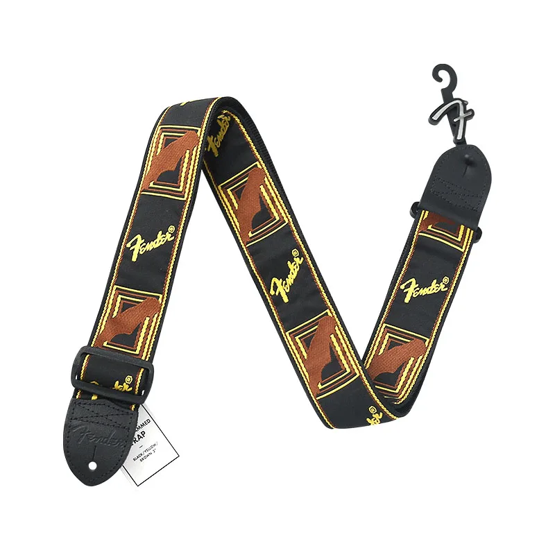 fender mode gedruckt gitarre strap für akustische elektrische bass gitarre musical zubehör farben optional gitarre gürtel free global s